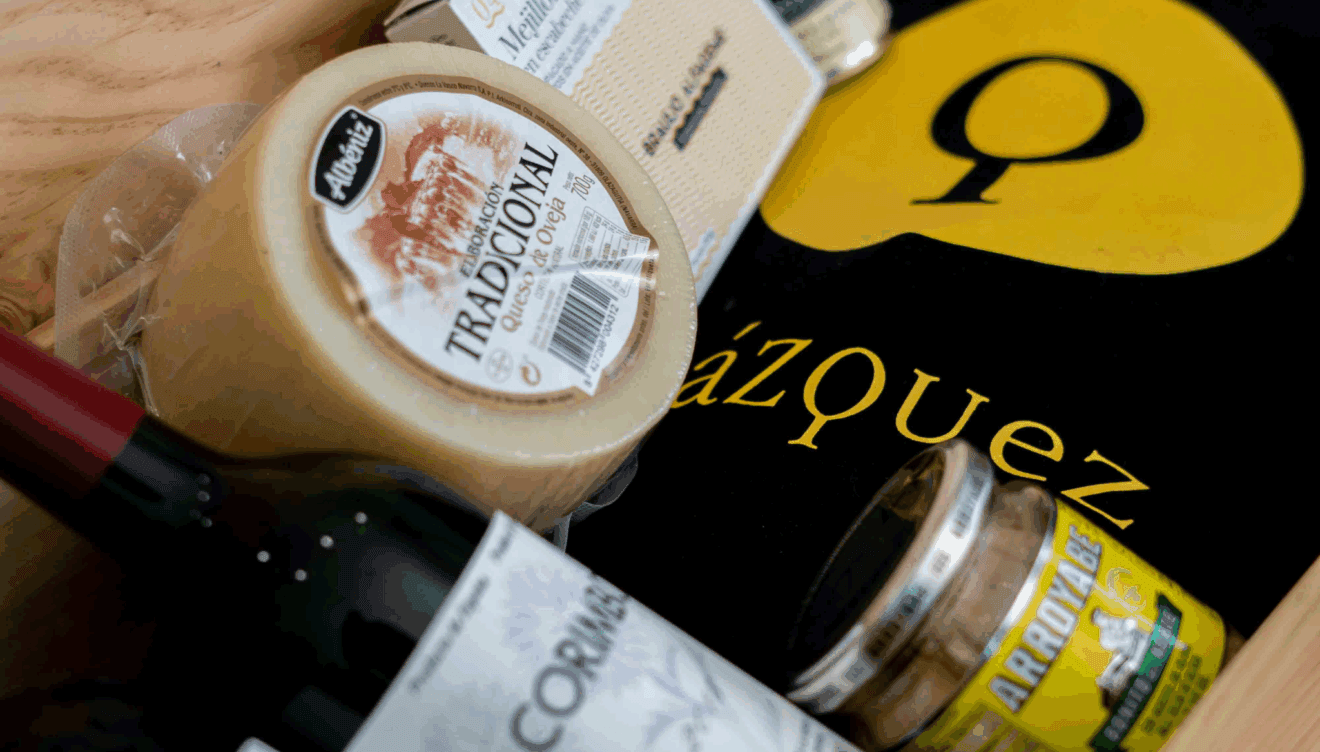 Quesos y productos típicos para celebrar estas fiestas