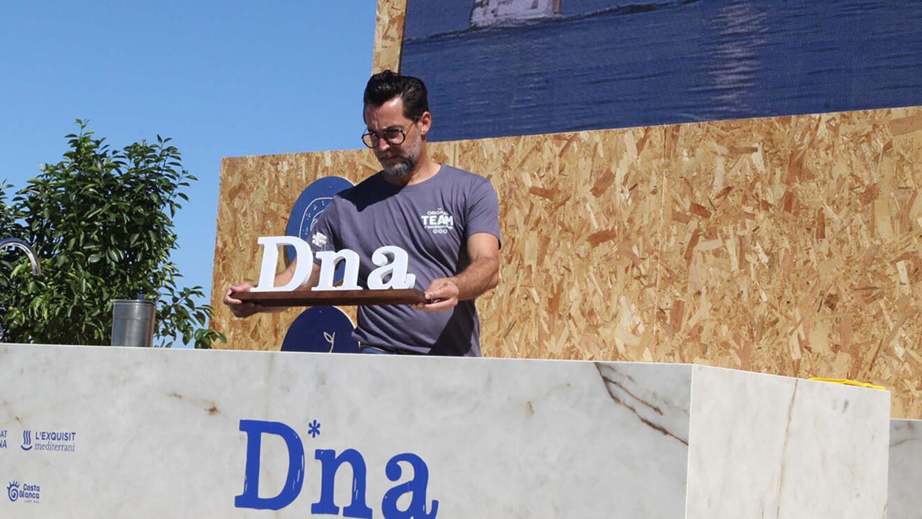 Quique Dacosta en la inauguración del último DNA Festival