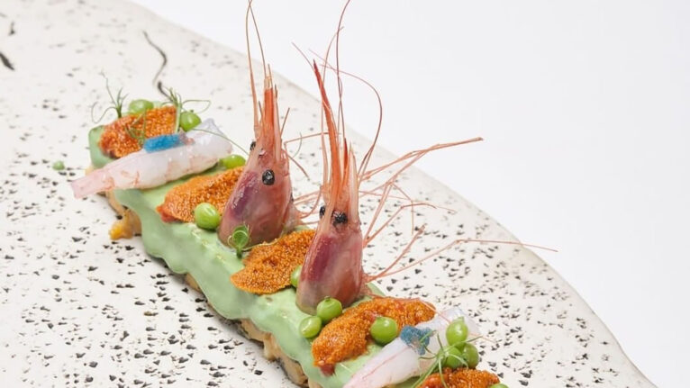 Tapa presentada en Madrid Fusión por el chef estrella Michelin José Manuel López