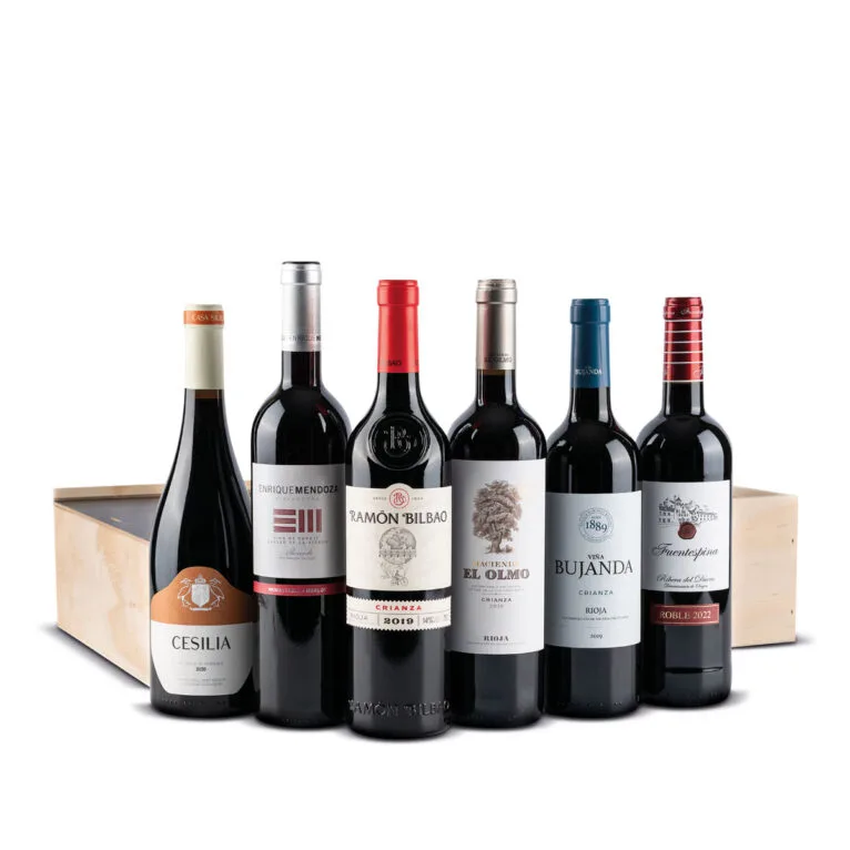 Un completo lote de los mejores vinos