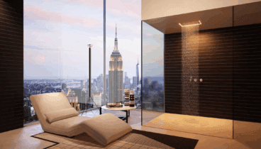 Una ducha de ensueño con las mejores vistas