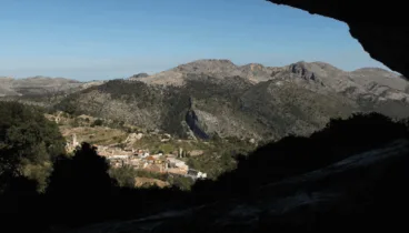 vitas panoramicas durante la ruta de vall de laguar
