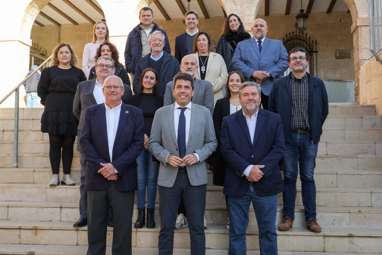 Carlos Mazón visita el Ayuntamiento de Dénia