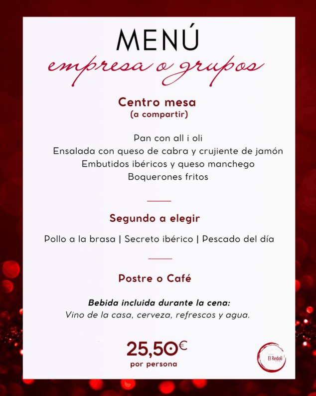 celebra tus reuniones de empresa en el redoli
