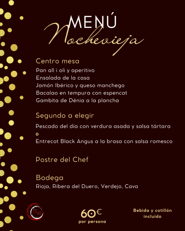 Imagen: Despide el año de la mejor forma en El Redolí