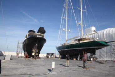 explanada del nuevo varadero de denia