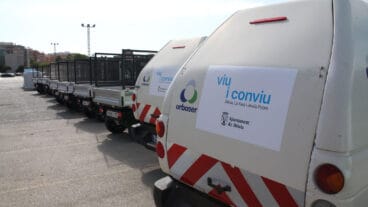 flota que presento urbaser en la firma del contrato en denia