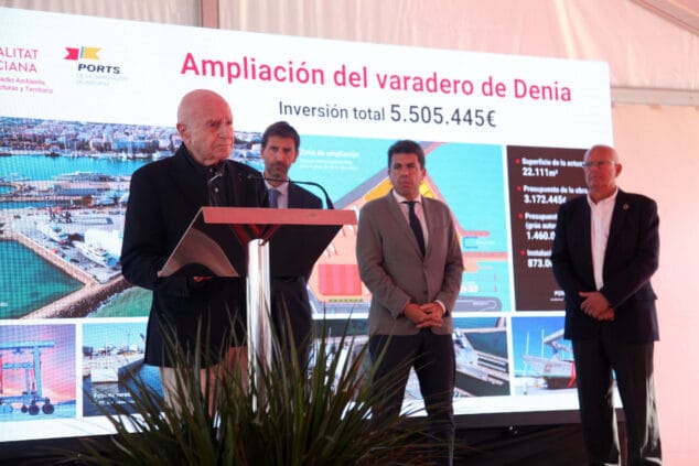 El Puerto de Dénia inaugura su nuevo varadero 2 Imagen: Inauguración de la ampliación del Puerto de Dénia
