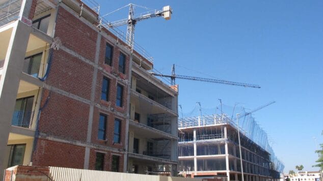 Imagen: Nuevos edificios de viviendas en Dénia