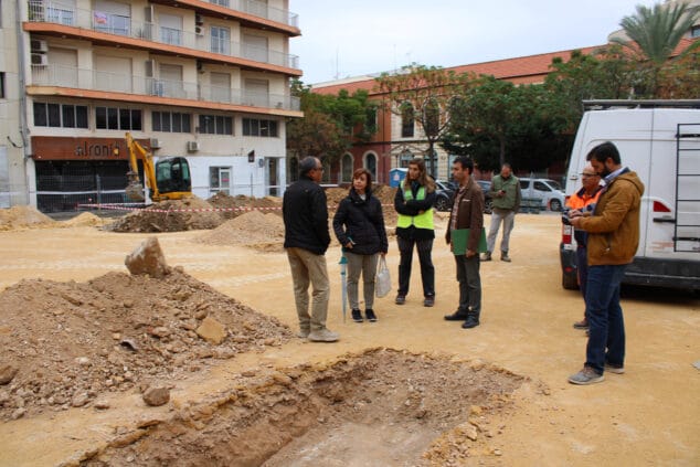 obras en el solar del antiguo ambulatorio de denia