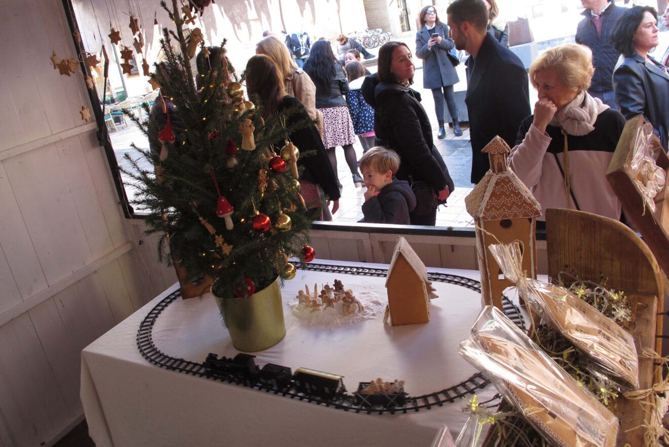 Puesto en el Mercado de Navidad