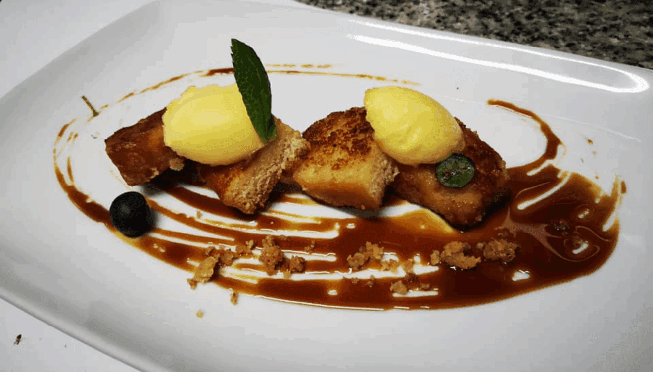 Torrijas caramelizadas El Cantó