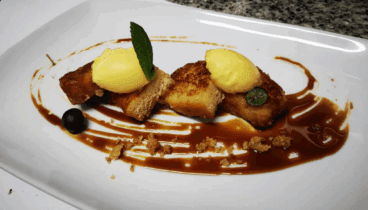 Torrijas caramelizadas El Cantó