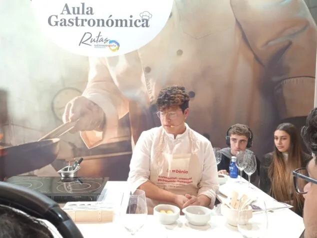 La gastronomía de Dénia, presente en Madrid Fusión 2 Imagen: 20240129_taller de postres2