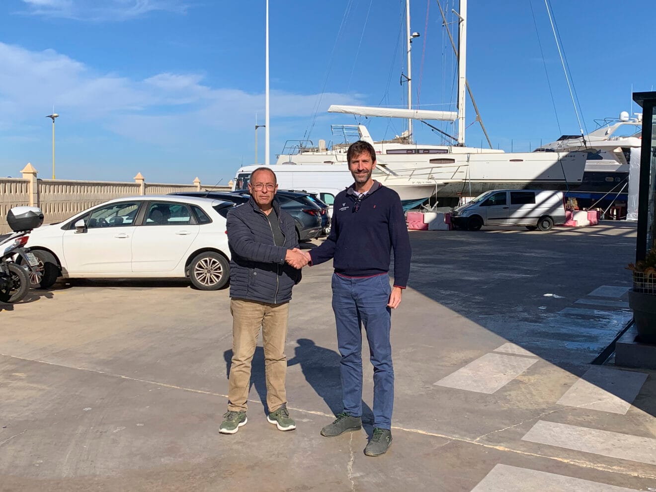Acuerdo entre la Cofradía de Pescadors y Portdenia Superyacht Marina & Shipyard