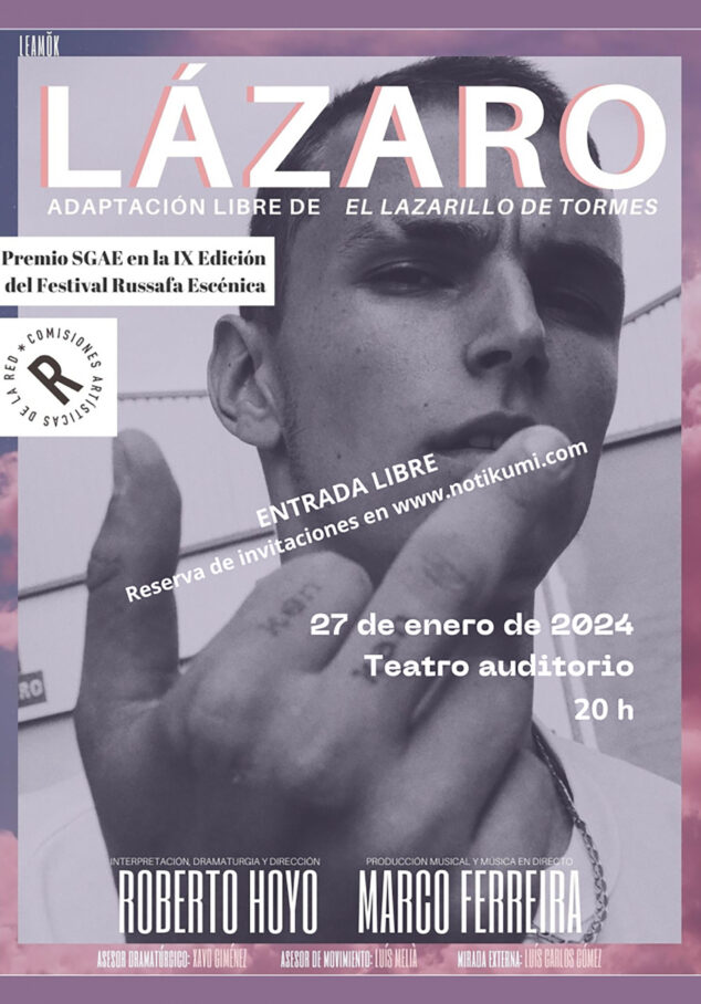 Imagen: Cartel de la adaptación Lázaro