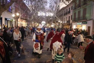 Los Carteros Reales visitan Dénia