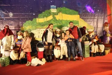 Los Carteros Reales visitan Dénia y recogen los deseos de sus vecinos