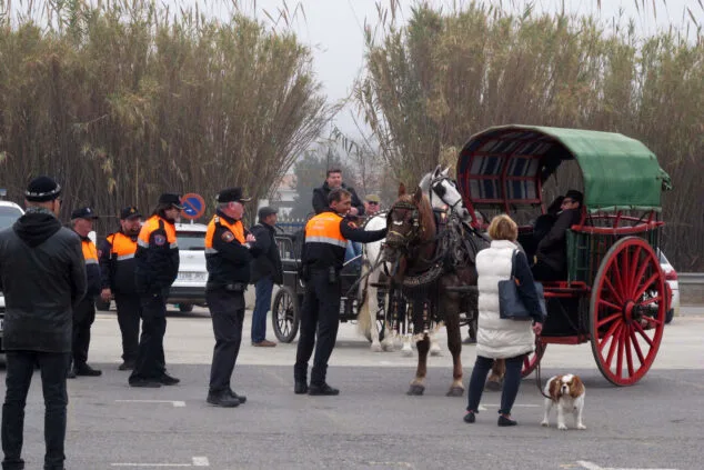Decenas de animales son bendecidos en Sant Antoni 25 celebracion sant antoni 2024 en denia 01