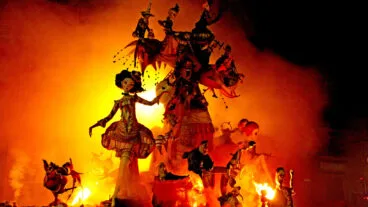 Cremà de la falla Baix la Mar en 2022