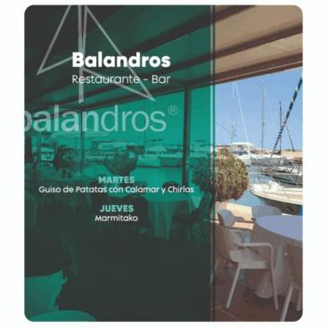 El menú de Balandros en las Jornadas de Cuchara de invierno de 2024