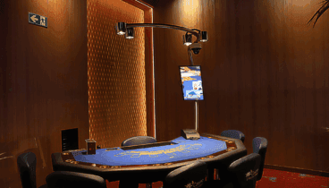 Mesas de juego con personal profesional