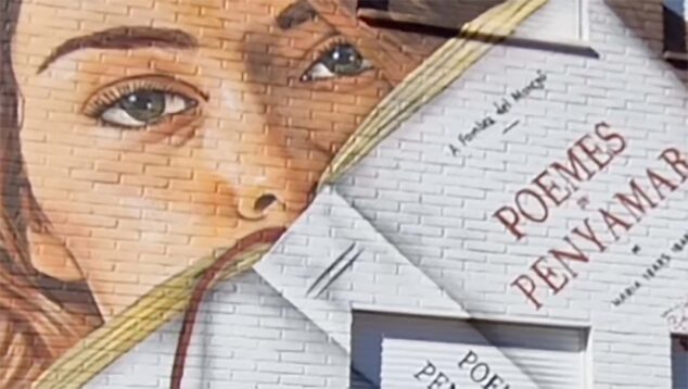 Image: Mural in Dénia that pays tribute to the poet María Ibars