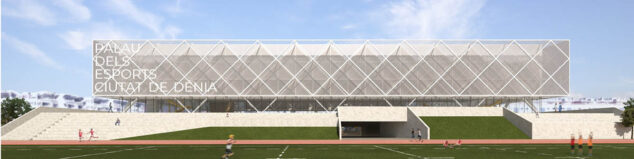 Immagine: progetto del nuovo centro sportivo di Denia