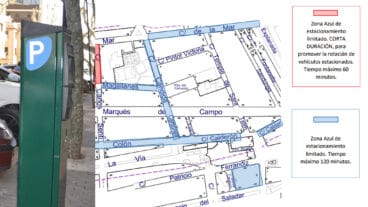 portada de la zona azul en denia