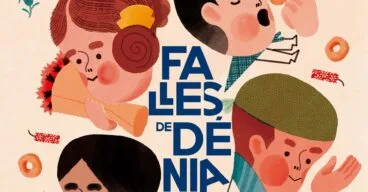 Portada de las Fallas de Dénia 2024