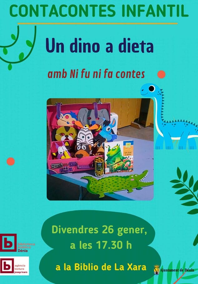 Imagen: Presentación de Un dino a dieta