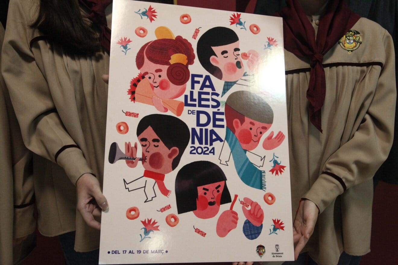 Presentación del cartel de fallas Dénia 2024 y anuncio del pregonero (10)