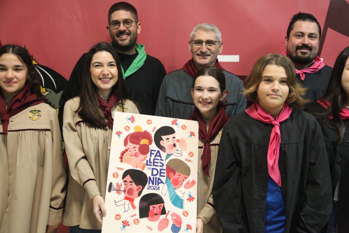 Presentación del cartel de fallas Dénia 2024 y anuncio del pregonero (8)