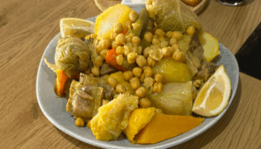 Puchero valenciano, de la cocina al plato