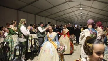 laatste sopar van de germanor van denia onder de tent