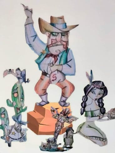 Boceto falla Campaments 2024