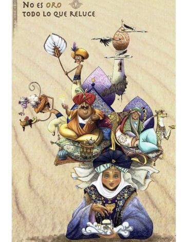 Boceto falla Darrere del Castell 2024