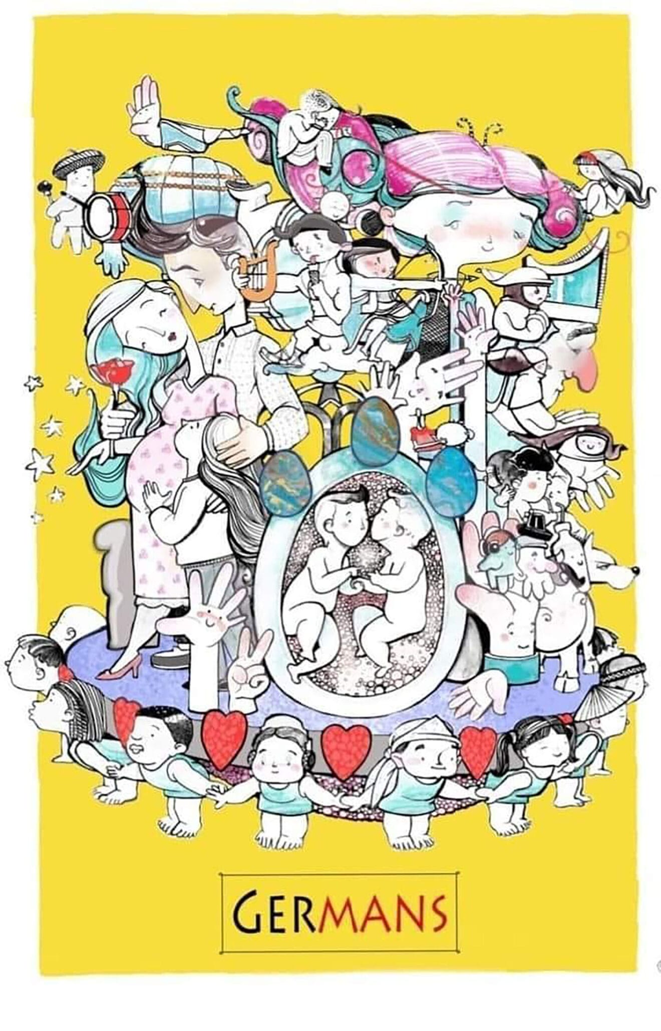 Boceto falla infantil Centro 2024