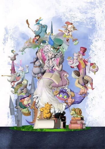 Boceto falla París Pedrera 2024