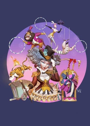 Boceto falla Saladar 2024