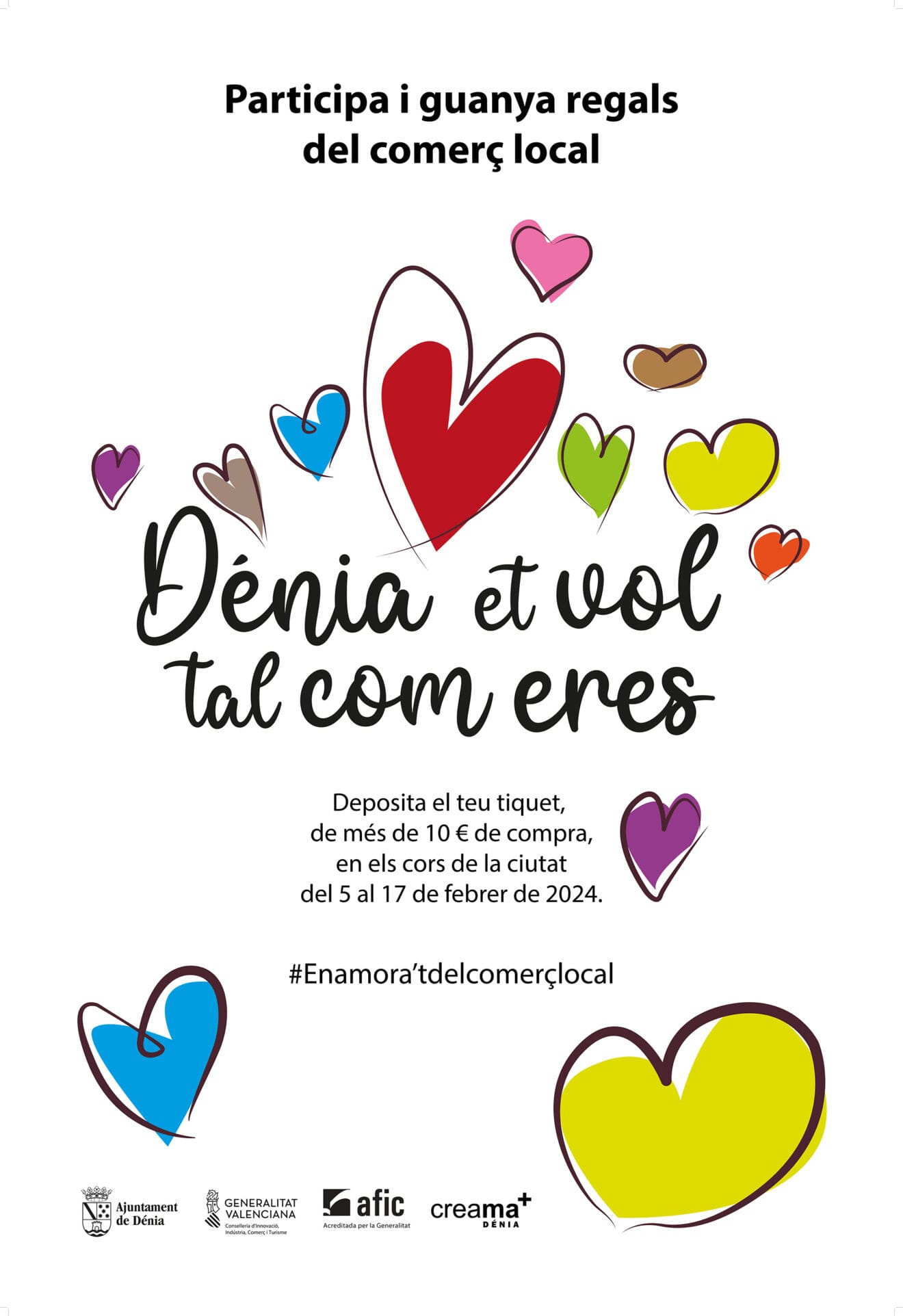 Cartel de la Campaña de San Valentín