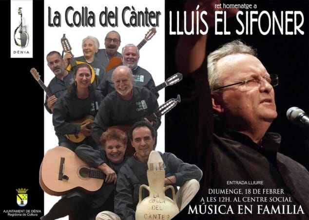 Imagen: Concierto en Dénia en honor a Lluís el Sifoner