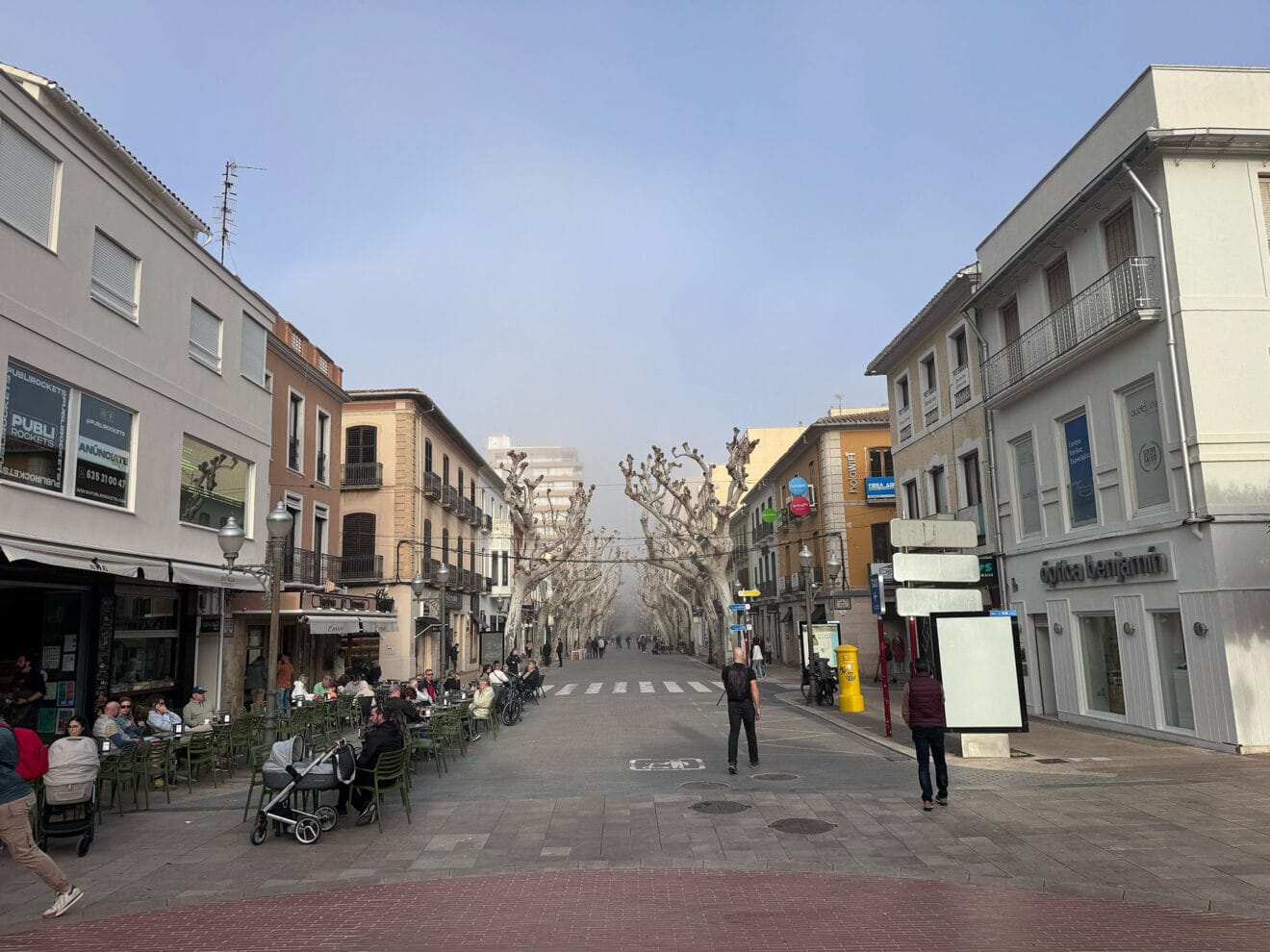 Dénia queda engullida por la niebla 07