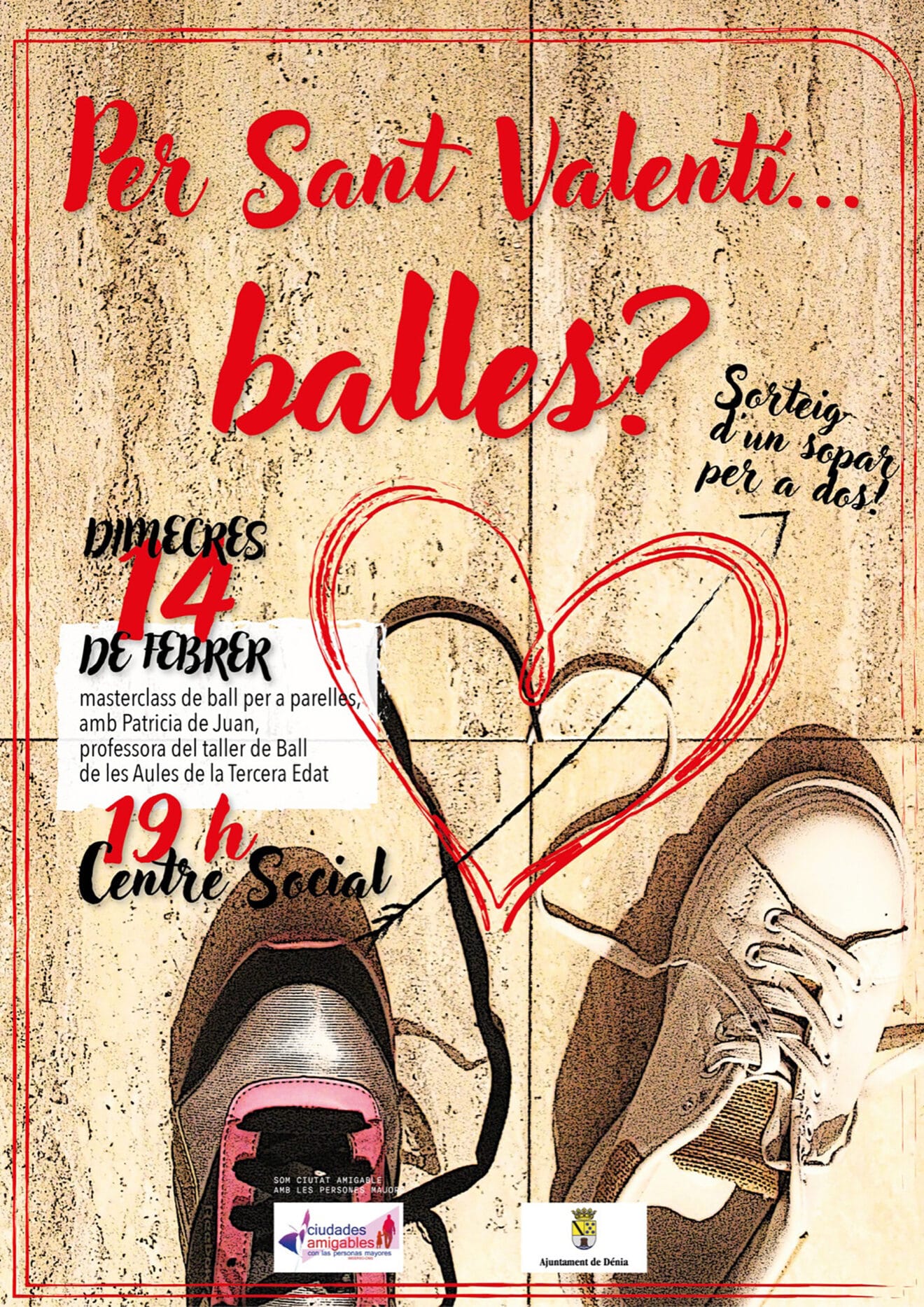 Evento de San Valentín para mayores