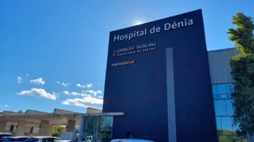 Fachada del hospital Marina Salud de Dénia destacada