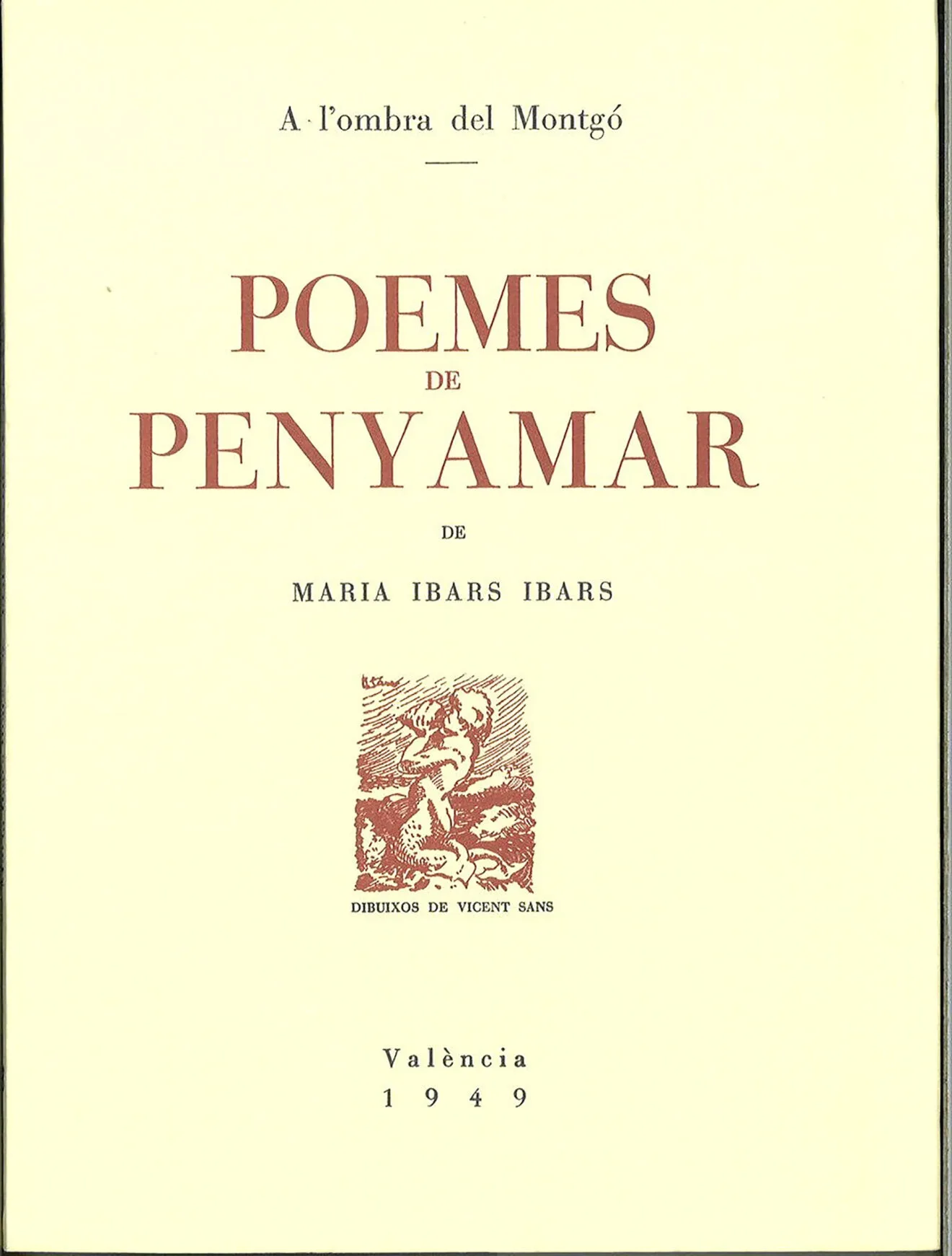 Libro Poemes de Penyamar