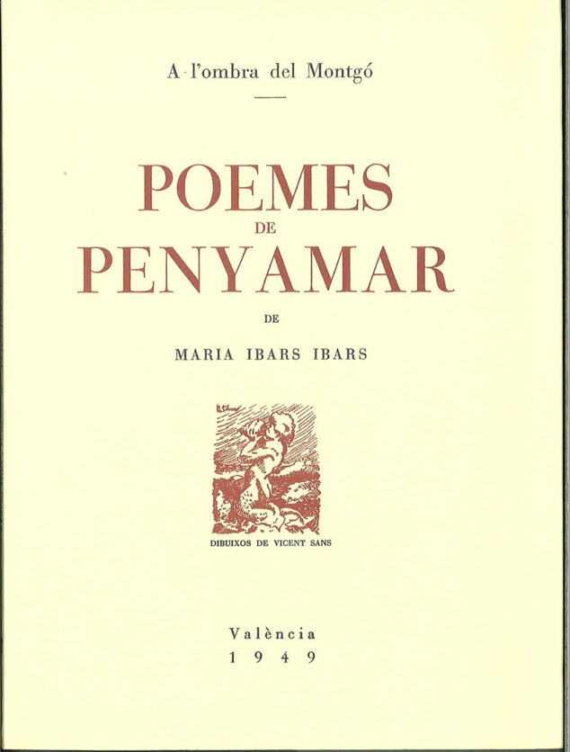 Imagen: Libro Poemes de Penyamar