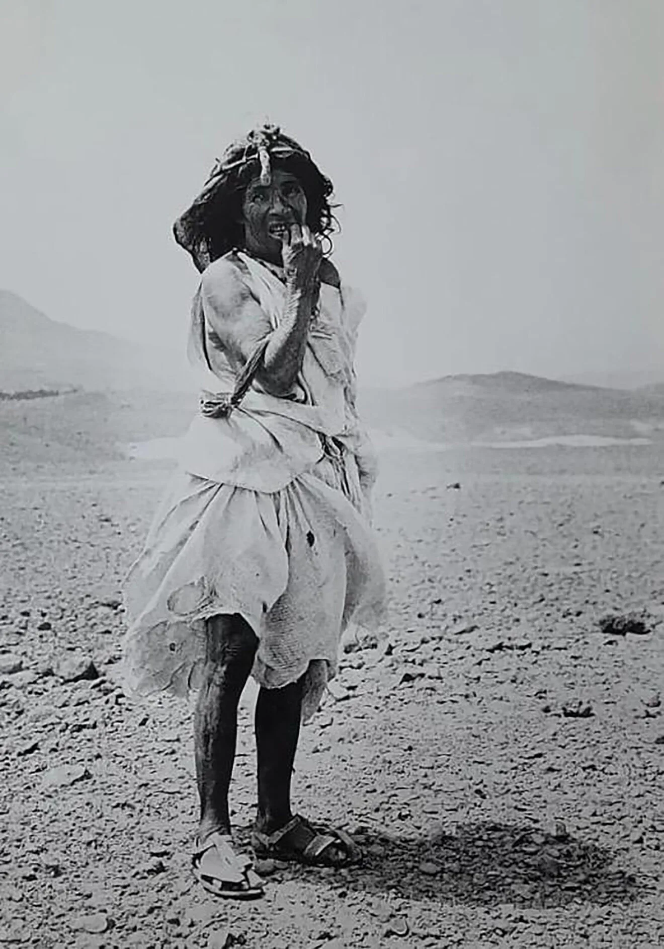 Mujer en el Rif de Marruecos