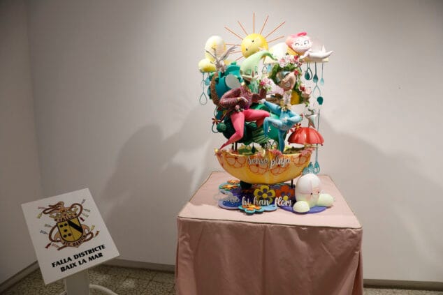 ninot infantil falla baix la mar