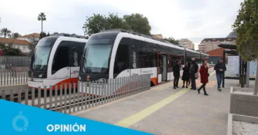 opinion tram primeros pasajeros tras la presentacion del tram en denia